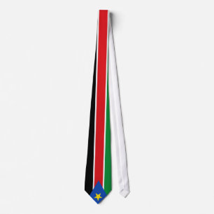 Cravate Drapeau du Sud-Soudan