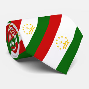 Cravate Drapeau du Tadjikistan