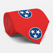 Cravate Drapeau du Tennessee (Roulé)