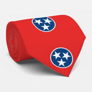 Cravate Drapeau du Tennessee