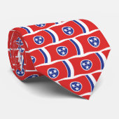 Cravate drapeau du Tennessee (Roulé)