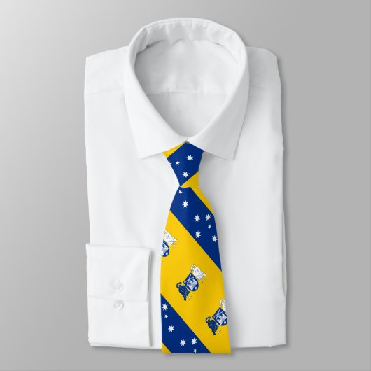 Cravate Drapeau du territoire de la capitale australienne (Attaché)