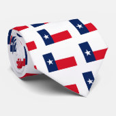 CRAVATE DRAPEAU DU TEXAS (Roulé)