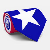 Cravate Drapeau du Texas (Roulé)