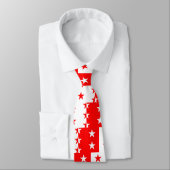 Cravate Drapeau du Valais, Suisse (Attaché)