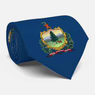 Cravate Drapeau du Vermont