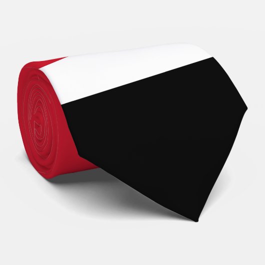 Cravate Drapeau du Yémen (Roulé)