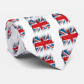 Cravate Drapeau d'Union Jack de défibreurs (Roulé)