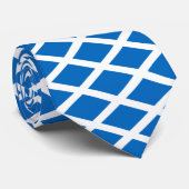 Cravate Drapeau écossais de la Croix de Saint-André (Roulé)