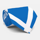 Cravate Drapeau écossais Saltire (Roulé)
