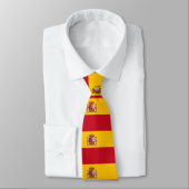 Cravate Drapeau Espagne (Attaché)
