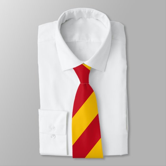 Cravate Drapeau espagnol (Attaché)