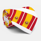 Cravate Drapeau espagnol (Roulé)