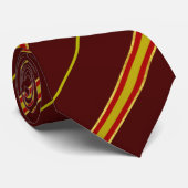 Cravate Drapeau espagnol de rayures (Roulé)