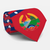 Cravate Drapeau et Emblème Lao, Drapeau du Laos (Roulé)