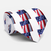 Cravate Drapeau Etats-Unis (Roulé)