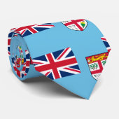Cravate Drapeau Fidji (Roulé)