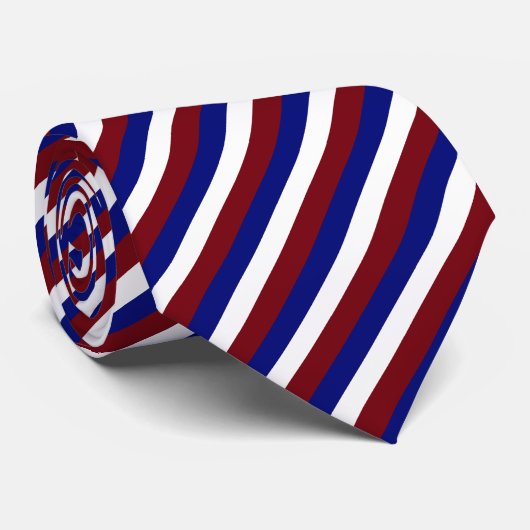 Cravate Drapeau français (Roulé)