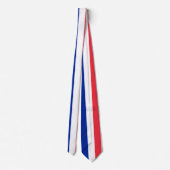 Cravate Drapeau français (Dos)