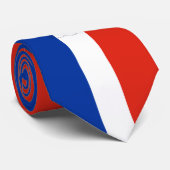 Cravate drapeau français (Roulé)