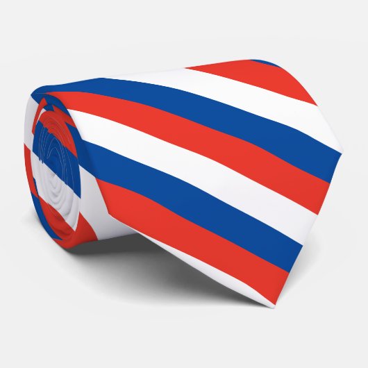 Cravate Drapeau français (Roulé)