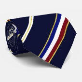 Cravate Drapeau français de rayures (Roulé)