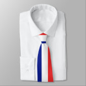Cravate Drapeau français Tricolore (Attaché)