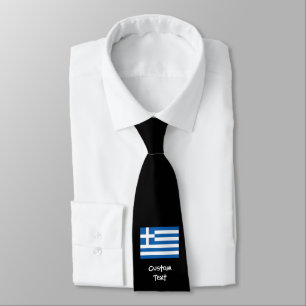 Cravate Drapeau grec