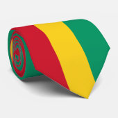 Cravate Drapeau Guinée (Roulé)