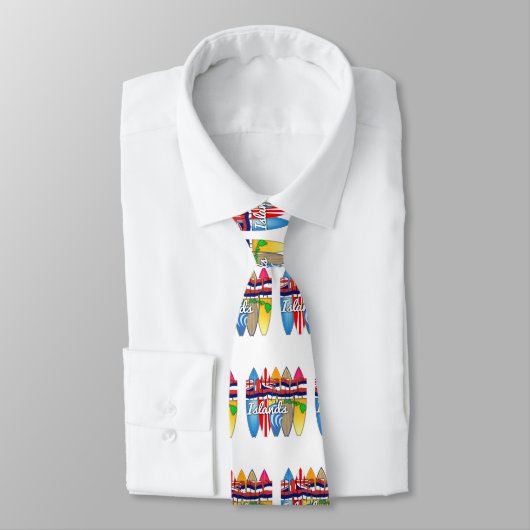 Cravate Drapeau Hawaii (Attaché)