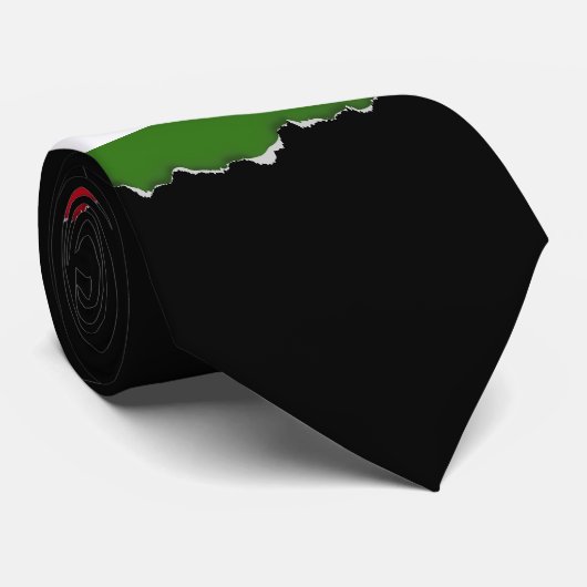 Cravate Drapeau Hongrie (Roulé)