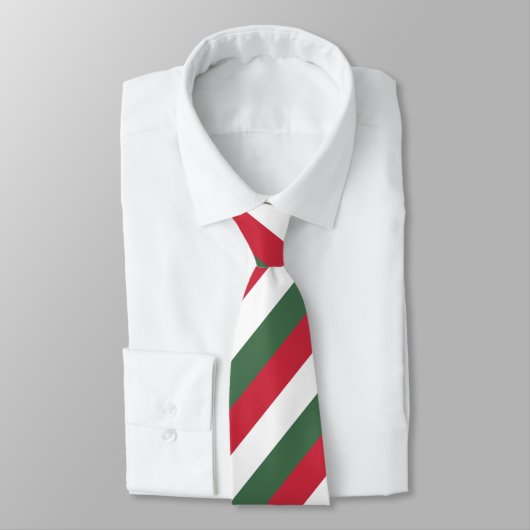 Cravate Drapeau Hongrie (Attaché)