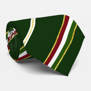 Cravate Drapeau hongrois de rayures