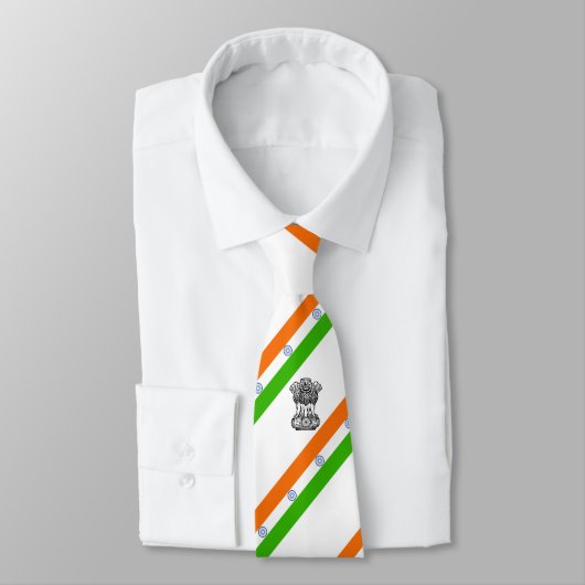 Cravate Drapeau indien (Attaché)