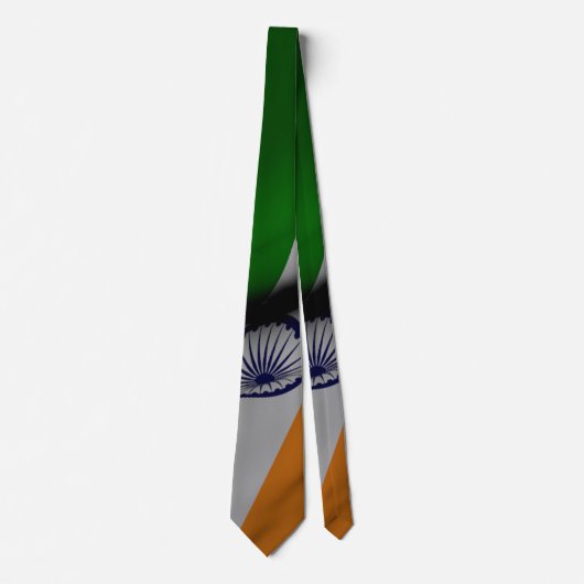 Cravate Drapeau indien (Devant)