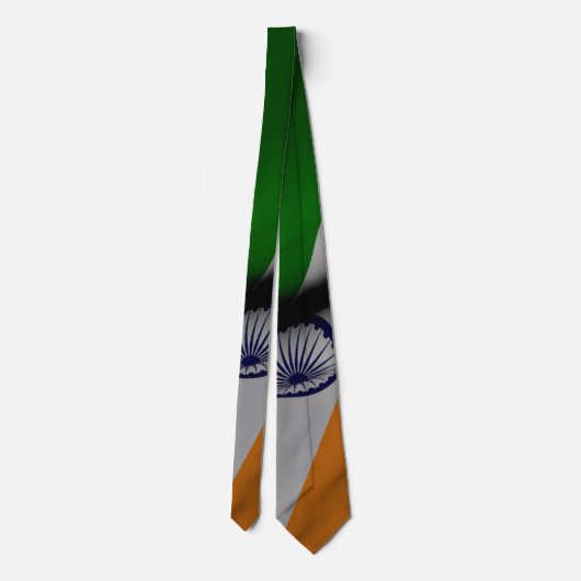 Cravate Drapeau indien (Dos)