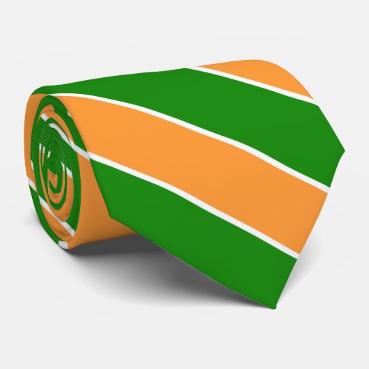 Cravate Drapeau indien élégant (Roulé)