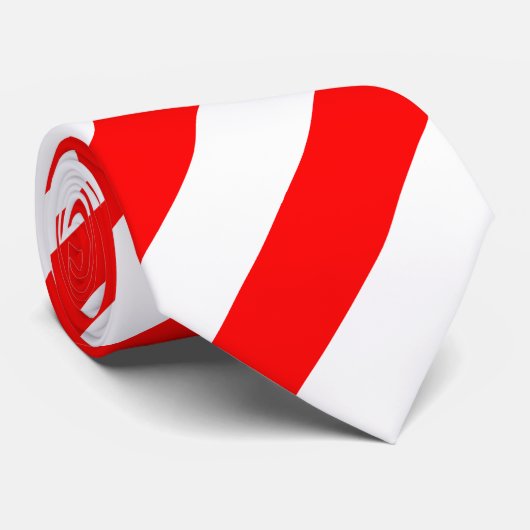 Cravate Drapeau Indonésie (Roulé)