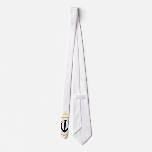 Cravate Drapeau Iran (Dos)