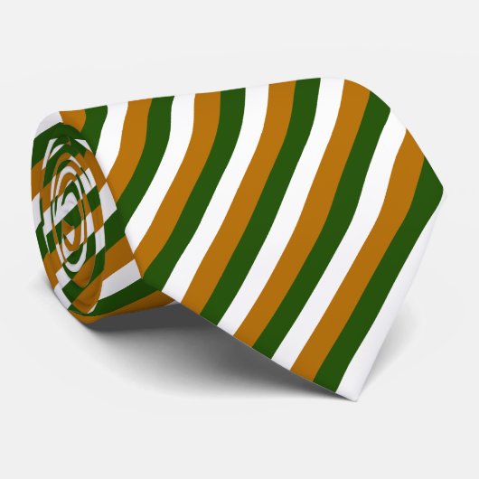 Cravate Drapeau irlandais (Roulé)