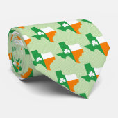 Cravate Drapeau irlandais du Texas (Roulé)