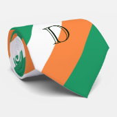 Cravate Drapeau irlandais irlandais ntcn (Roulé)