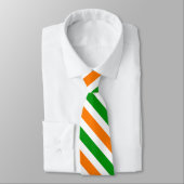 Cravate drapeau irlandais pour l'irlande (Attaché)