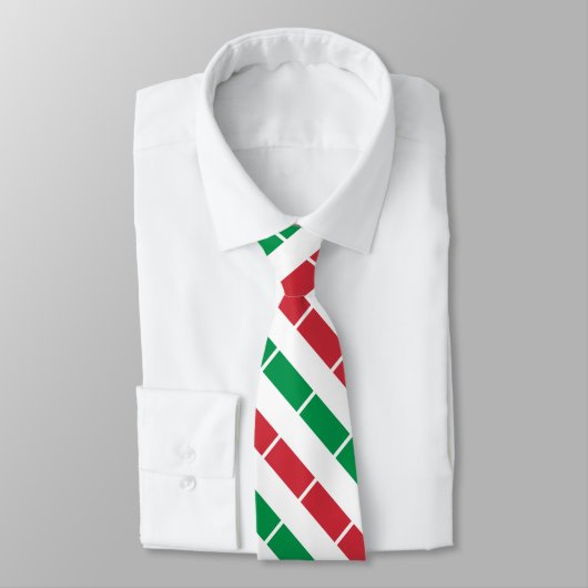 Cravate Drapeau Italie (Attaché)