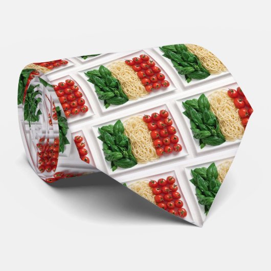 Cravate Drapeau italien (Roulé)