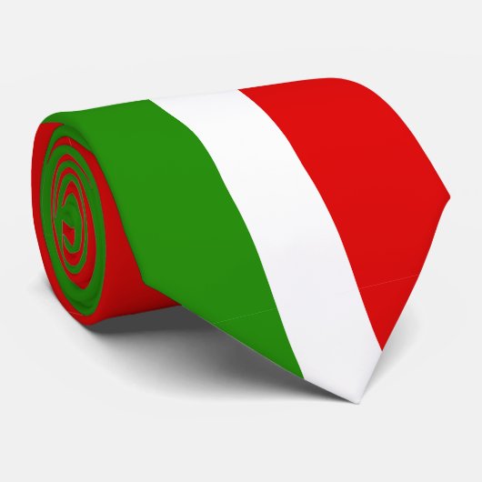 Cravate Drapeau italien (Roulé)