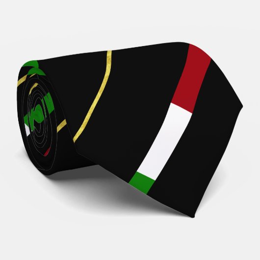 Cravate Drapeau italien (Roulé)
