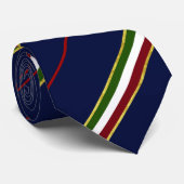 Cravate Drapeau italien de rayures (Roulé)