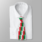 Cravate drapeau italien et Italie (Attaché)