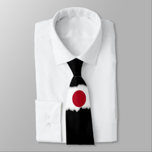 Cravate Drapeau japonais